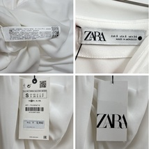 未使用品 /S/ ZARA ホワイト パレオスカート レディース タグ カジュアル ボトム フォーマル フェミニン大人可愛いガーリーパーティー ザラ_画像10