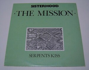 【即決】【貴重】●コレクターズ LP●THE MISSION 『SERPENTS KISS』●ベルギー盤●1986年ライヴ収録●ザ・ミッション●ゴシック・ロック