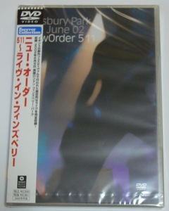 NEW ORDER /5 11～ライヴ・イン・フィンズベリー　#未開封新品