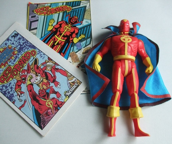 80s SUPER POWERS スーパーパワーズ レッドトルネード フィギュア 人形 
