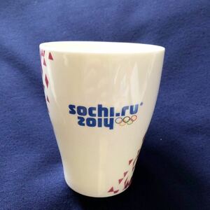 レア希少品　2014年冬季　ソチオリンピック　Sochl.ru 2014 ロシア　陶器　マグカップ