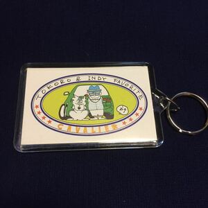 * rare * Tokoro George CAVALIER Cavalier illustration key holder 