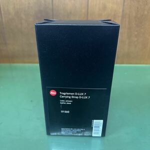 ★ 送料無料 LEICA ライカ 19560 [D-LUX7用 キャリングストラップレザー ブラック] 中古美品 ★