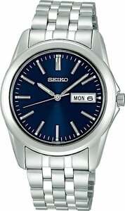 新品未使用品！！SEIKO/セイコー クォーツ 日付曜日表示機能 濃紺色文字板 メンズ 腕時計 SCXC011