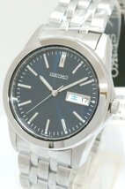 新品未使用品！！SEIKO/セイコー クォーツ 日付曜日表示機能 濃紺色文字板 メンズ 腕時計 SCXC011_画像6