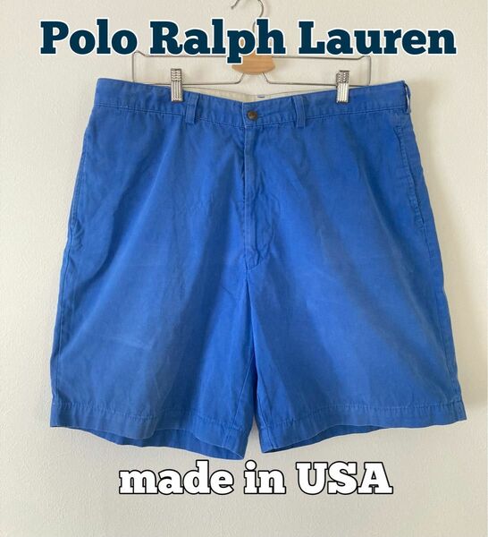 Polo Ralph Lauren ポロラルフローレン　ハーフパンツ ショートパンツ ショーツ　チノショーツ　USA製