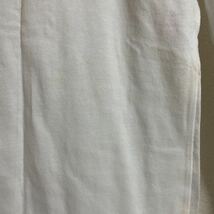 難有新品 長袖Tシャツ トップス M ホワイト白 未使用 インナー 綿100% コットン 無地_画像10