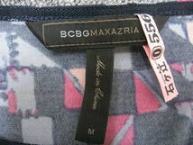 BCBG MAXAZRIA◆マックスアズリア 総柄 ストレッチ ノースリーブ ワンピース レディース サイズM_画像7