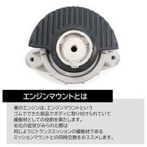 メルセデスベンツ C207 E350 エンジンマウント 2個 2042404217 2042400117 互換品 純正交換_画像2