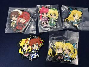 = van Puresuto = most lot Magical Girl Lyrical Nanoha INNOCENT 1st Duel F. Raver strap etc. 5 point set sale @ beautiful young lady anime goods 