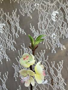 ハンドメイド ヘアアクセサリー かんざし 635 梨の花