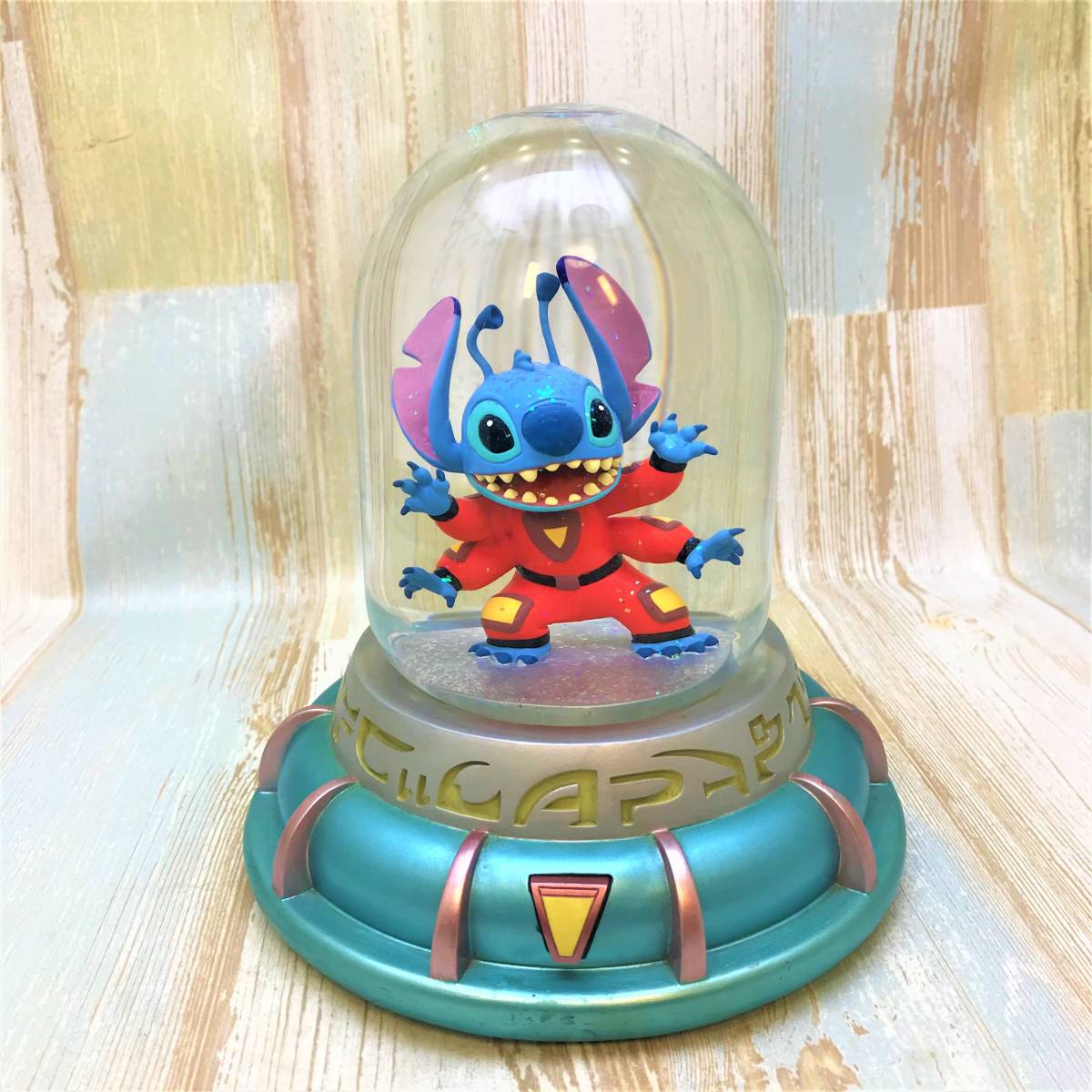 レア☆リロ&スティッチ Lilo & Stitch 飛行船 UFO 乗り物 スノー