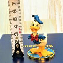 レア★ドナルドダック フィギュア Donald Duck アリバス・ブラザーズ スワロフスキー 金属製★ディズニー Disney TDL シンデレラ城_画像2