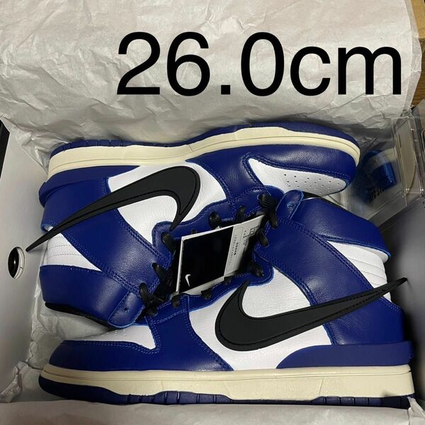 26cm AMBUSH NIKE DUNK HIGH DEEP ROYAL アンブッシュ ナイキ ダンク ハイ ディープロイヤル