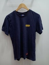 ★E032 US古着 Dickies ディッキーズ 半袖Tシャツ シンプル サイズM 紺系 _画像2