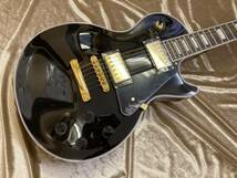 Blitz by AriaproⅡ BLP-CST BK -Les Paul Custom Type Black-_画像2