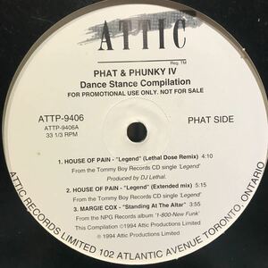 V.A. / Phat & Phunky Ⅳ Dance Stance Compilation Canada盤