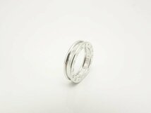 BVLGARI ブルガリ B-zero1 リング　XS　750WG #51 1バンド　レディース　アクセサリー　中古　送料無料【質屋出品】_画像2