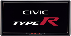 シビック タイプR CIVIC TYPE-R FL5：純正 ライセンスフレーム　１台分(カラー選択)