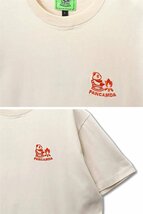 PANCAMDA 袖切替dive Tシャツ◆PANDIESTA JAPAN ベージュXXLサイズ 523357 パンディエスタジャパン パンダ アウトドア 刺繍_画像2