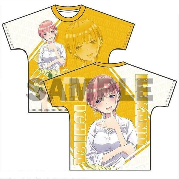 【新品】五等分の花嫁 中野一花 フルグラフィックtシャツ 夏制服ver. アニメフルグラフィックtシャツ Lサイズ