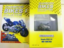  【未開封品】 1/24 ホンダ RC211-V 加藤大治郎 ＃74 HONDA RC 211v 2003 MotoGP ixo ☆ライダー＆マシ－ン解説冊子付き外箱入り_画像10