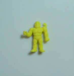 # gold kesi van van ji- yellow color #1999 year Bandai reprint gold erasing Kinnikuman eraser # postage 120 jpy ~#