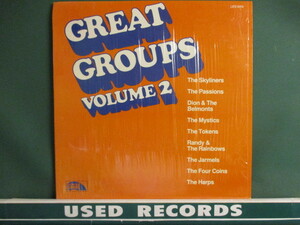 ★ VA ： Great Groups Volume #2 LP ☆ (( Skyliners / Mystics / Tokesn / Randy & The Rainbows 他 / 50's 60's R&B DooWap DooWop