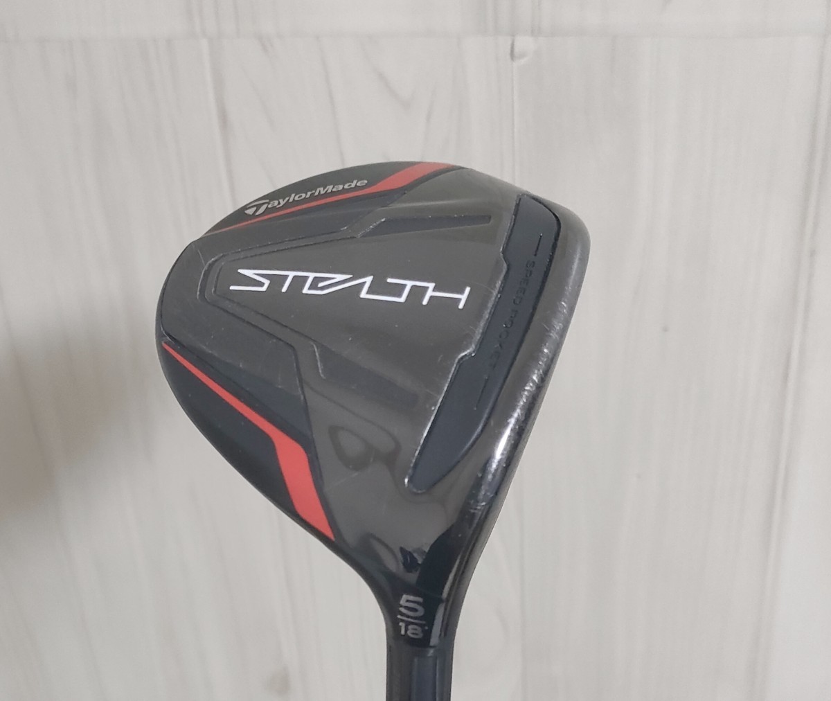 ステルス 5W フェアウェイウッド 純正カーボンSR ヘッドカバー付屬