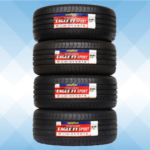 225/40R18 92Y XL GOODYEAR グッドイヤー イーグル EAGLE F1 SPORT 21年製 正規品 送料無料 4本税込 \51,800より 2