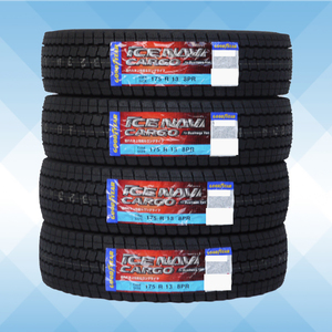 175R13 8PR スタッドレスタイヤ GOODYEAR グッドイヤー ICE NAVI CARGO 21年製 正規品 175/80R13 97/95N相当 4本送料税込 \33,800より1