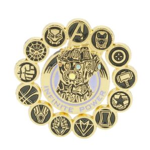 アベンジャーズ インフィニティー パワー ピンバッチ