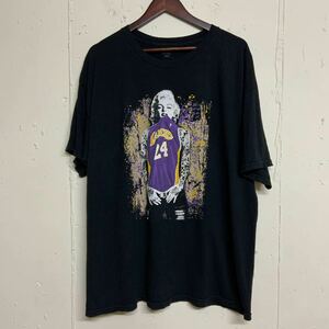 LAKERSレイカーズマリリンモンロー半袖Tシャツ古着メンズ2XLアメリカ製USA製