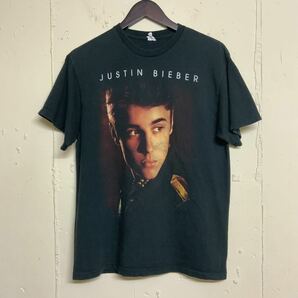 JUSTIN BIEBERジャスティンビーバー半袖TシャツバンドTシャツロックT古着メンズL