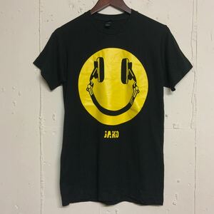 tultexタルテックススマイリー半袖Tシャツ古着メンズS