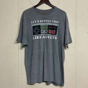 Nintendoニンテンドー任天堂半袖TシャツコントローラメンズXL古着