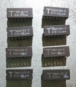 DRAM4116 Apple 純正品 東芝TMM416D-3 16KB分