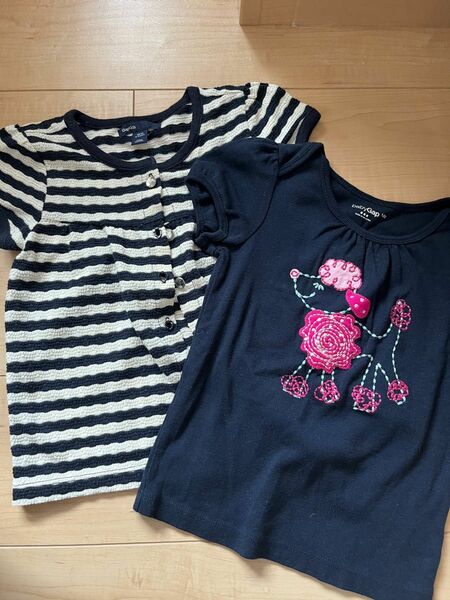 GAP 半袖Tシャツ　カーディガン　2枚セット　100 110