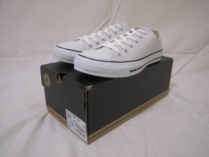 *USA8 JPN26.5 leather Converse all Star OX low cut sneakers new goods unused box 