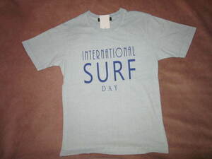 超レア！ 新品！ SURF DAY サーフ デカロゴ USED加工 半袖Tシャツ M サーフィン サーファー