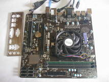 マザーボード μATX MSI A78M-E35 V2 AMD A4-7300 3.8GHz k16_画像3