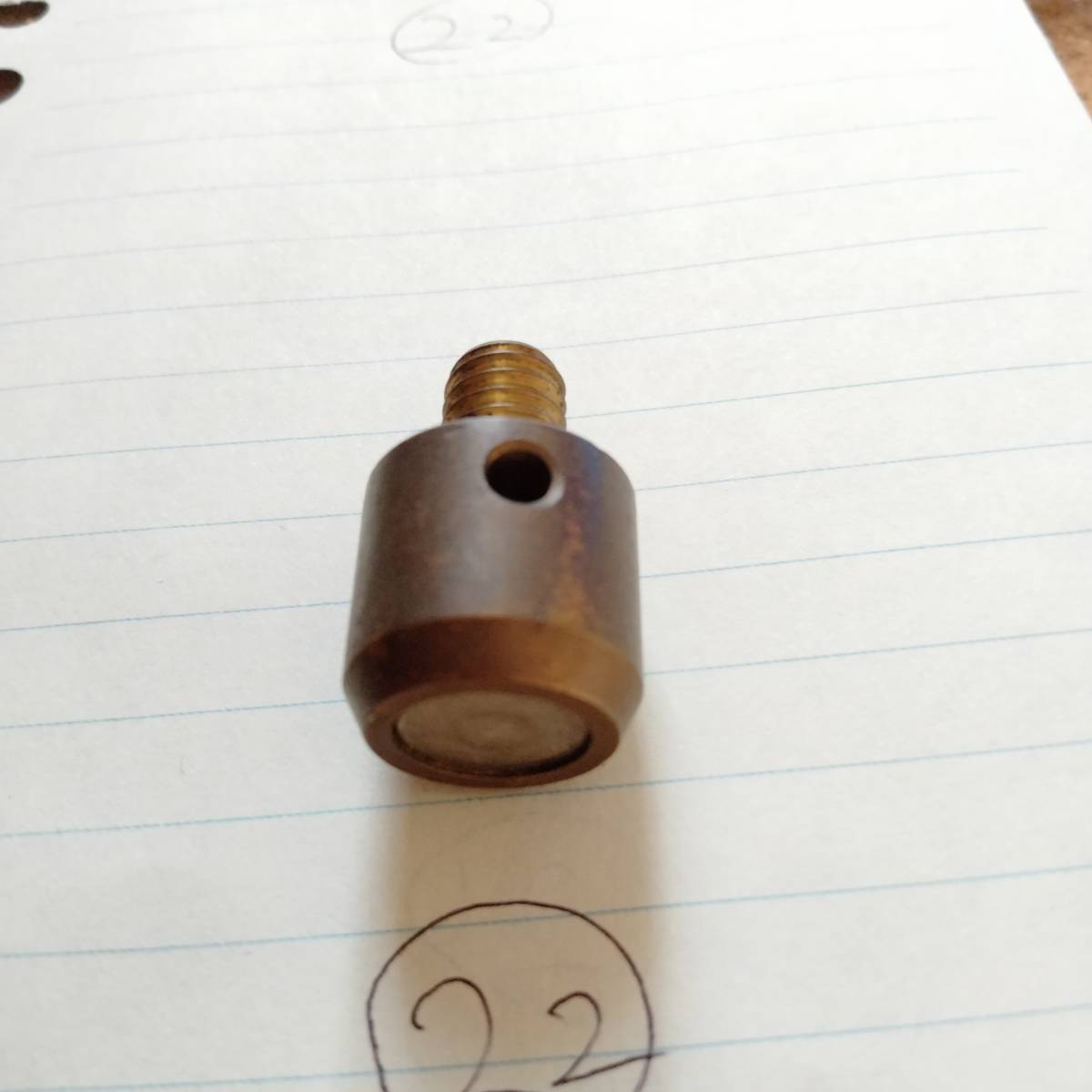 カラーハトメ 5㎜ 200個 MIX ワッシャーつき DIY レザークラフト
