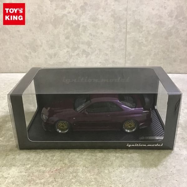 Yahoo!オークション -「r34 gt-r ミッドナイトパープル」(ミニカー) の