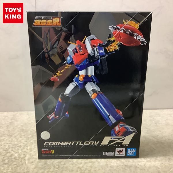 ヤフオク! コンバトラーv 超合金魂の落札相場・落札価格