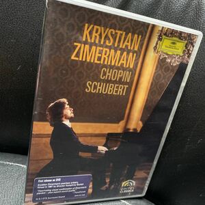 DVD Krystian Zimerman: Chopin & Schubert クリスティアン・ツィメルマン クリスティアン・ツィマーマン ショパン クリスチャン