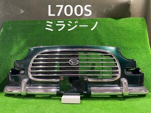 ミラジーノ GF-L700S Fバンパーフェース ジーノ 11/2~ 緑 52119-97205-100