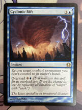 MTG　《サイクロンの裂け目/Cyclonic Rift》　RTR　英語_画像1