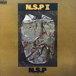 K LP N.S.P ニュー・サディスティック・ピンク N.S.PⅡ エヌエスピー レコード 5点以上落札で送料無料