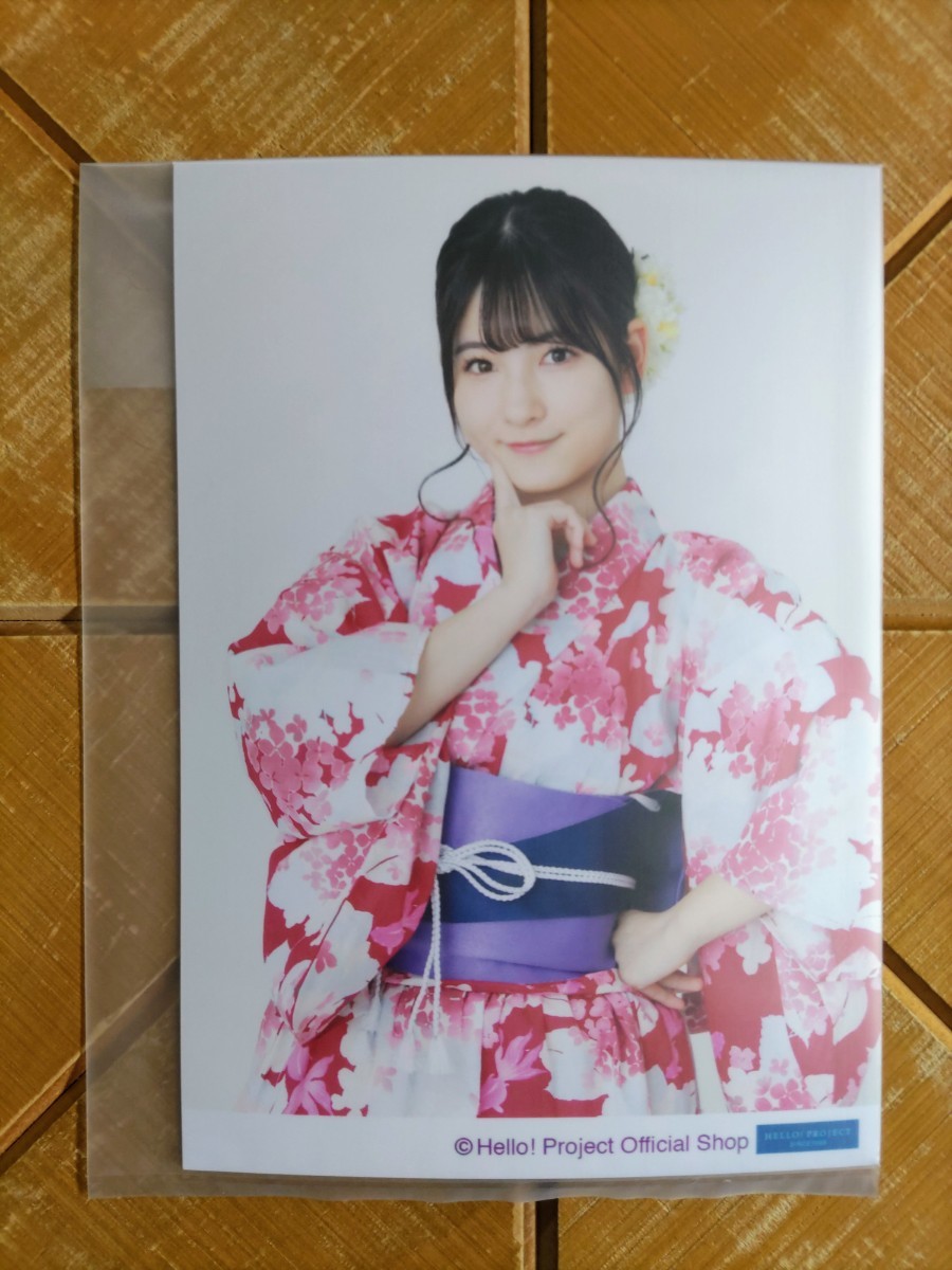 Rio Kitagawa (Morning Musume)･Raw photo･L size 2-piece set･ Shop Original 2022 Summer Part 2･New unopened item･Hello! Project･Hello! Project･Hello!, Talent goods, photograph