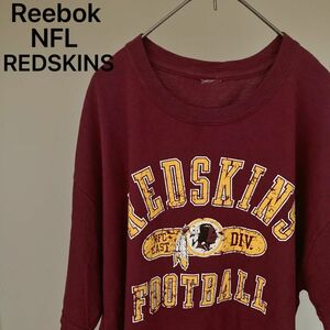 90s Reebok NFL レッドスキンズ プリントTシャツ 半袖